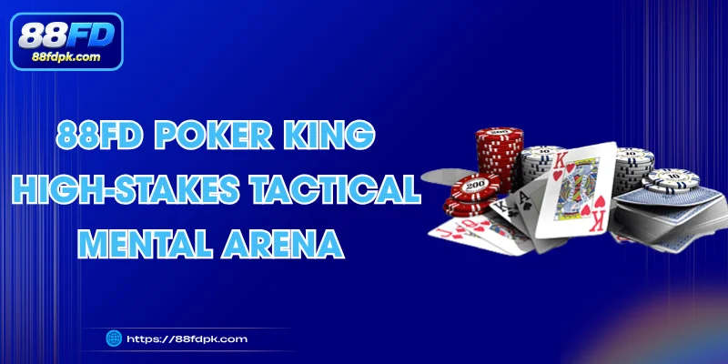 88FD Poker King - High-Stakes Tactical Mental Arena