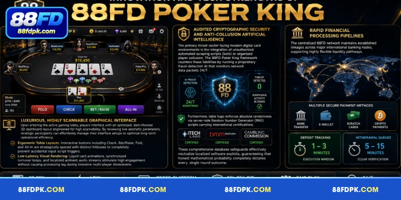 Innovation and Tech Strengths of 88FD Poker King 