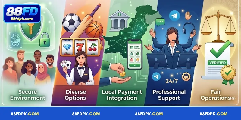 Key Reasons Why Pakistani Players Choose 88FD