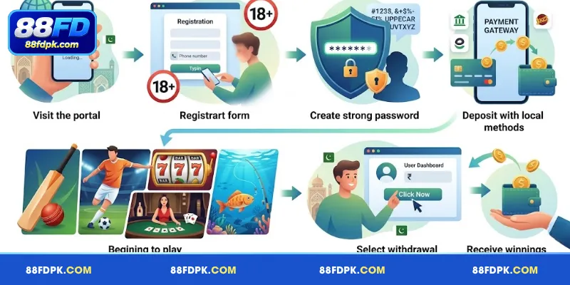 Step-by-Step Guide to Betting on 88FD