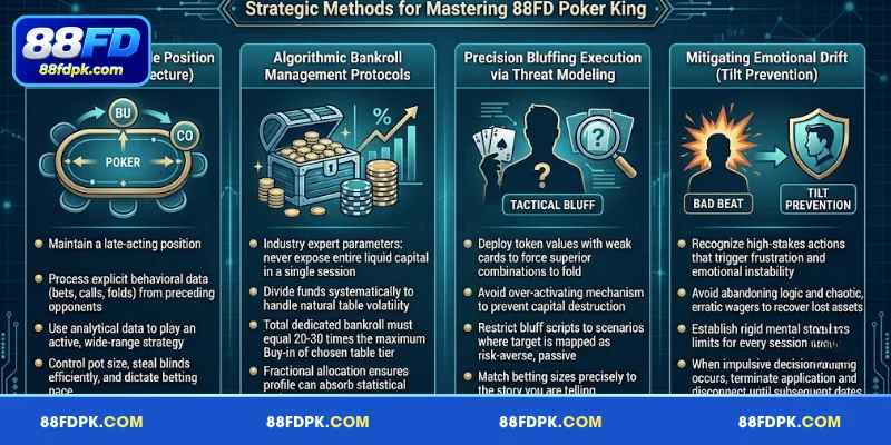 Strategic Methods for Mastering 88FD Poker King 